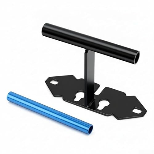 Supporto per forcella posteriore per biciclette, con supporto per sgancio rapido e interfacce di montaggio sull'asse passante