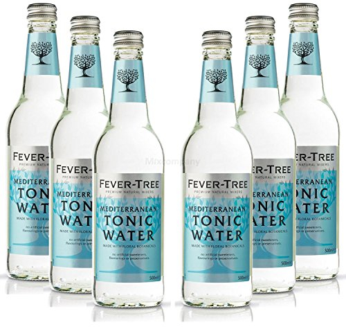 Fever-Tree Mediterranean Tonic Water 6x 500ml = 3000ml - Inkl. Pfand MEHRWEG
