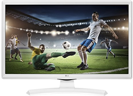 LG 24TK410VW - Monitor Piatto, 24 HD Opaco, Bianco