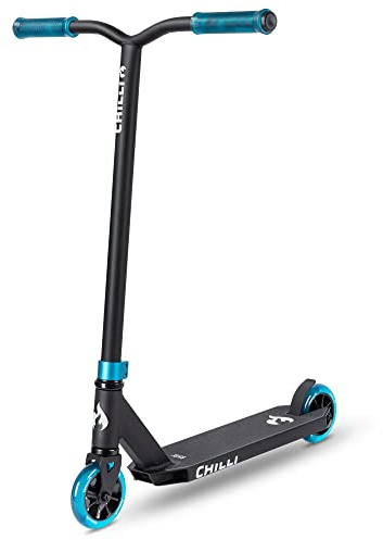Chilli | Base S Scooter | Perfect Entry-Level Stunt Scooter | Ages 8+ | HIC Compression | Blue