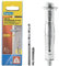 RAPID - Chevilles à Expansion en Métal pour Cloison en Plâtre de 6 à 21 mm, Lot de 10 Chevilles, Charge Maximale 40 kg, Chevilles pour Plâtre & Aggloméré (5001550)