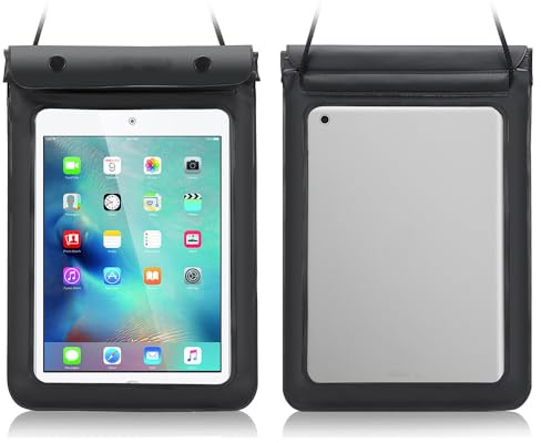 eMorevalue Waterproof eReader Pouch Case eBook Reader Cover Dry Bag for 7 Inch Kindle Oasis 10th Generation 2019/6.8” Kindle Paperwhite/Kindle 2022/7 Kobo Libra 2/8 Kobo Sage / 6 Kobo Nia, Clara HD
