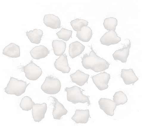 Beaupretty 300stücke Nagelreinigung Wattebällchen Nagellackentferner Nagelgel Entfernung Baumwolle Einwegdesign Für Salon Und Heimgebrauch