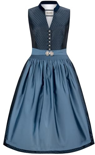 Hemmavägg Dirndl Lucille, blå, 44