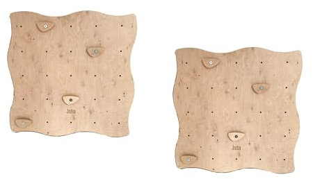 Babywood Parete da arrampicata per cameretta dei bambini, struttura da arrampicata e attrezzatura da gioco indoor, arrampicata con maniglie per arrampicata per bambini, pietre da arrampicata, torre da