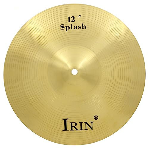 GLSTOY Schlagzeugbecken Übungsbecken Crashbecken Becken Für Schlagzeug Schlagzeugzubehör Jazz Drum Crashbecken Übungsbecken Metallbecken Für Schlagzeug Metall Drumbecken