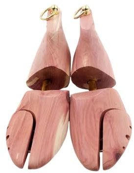 JTKSSCS Hormas para Zapatos 1 par de moldeadores de Zapatos Ajustables de Madera roja for Hombre, Soporte for árbol de Zapatos, Dispositivo expansor de Botas(EU 41 42)