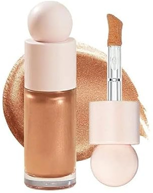 Luxe Glow Highlighter Stick & Bronzer Stick – Seidig-cremiger Halo Glow, edler Highlighter für anspruchsvolles Make-up, samtige Kontur für ein strahlend elegantes Finish (Flaunt)