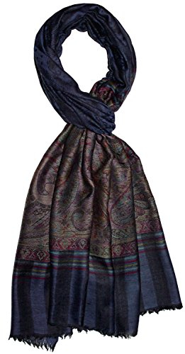 Lorenzo Cana Herrenschal Kaschmirschal 100% Kaschmir jacquard gewebt Paisleymuster modischer Maenner Schal Schaltuch Kaschmirtuch 7836211