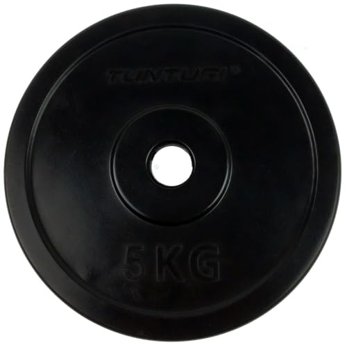 Tunturi Hantelgewichte 2 x 0,5 kg, 30 mm, Gewichte für Langhantel und Kurzhantel,
