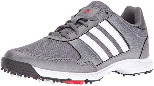 adidas mens Tech Response 2.0 Golf Shoe, Grey, 11 Wide US
