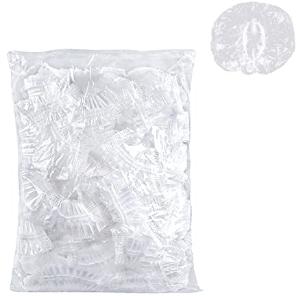 120 piezas de orejeras impermeables transparentes con banda elástica, orejeras para hogar y el hotel, ducha, spa, protectores auditivos para cuidado de peluquería, protección contra infecciones oído