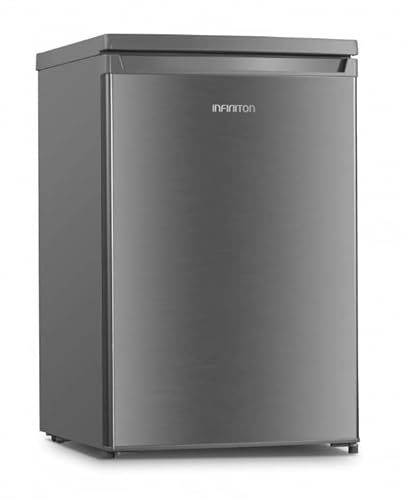 INFINITON | Frigorifico FG-A82IC| Clase E | 85 cm de Altura| 109 L| Ciclico| Inox