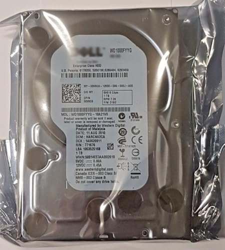 Disque dur interne 1 To SAS WD1000FYYG-18A21V0 7200 tr/min 32 Mo HDD 3,5