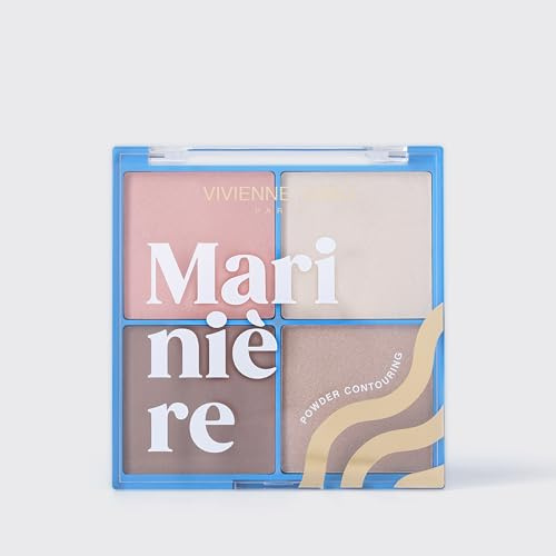 Vivienne Sabó - Paleta de contorno facial en polvo - MARINIÈRE 01