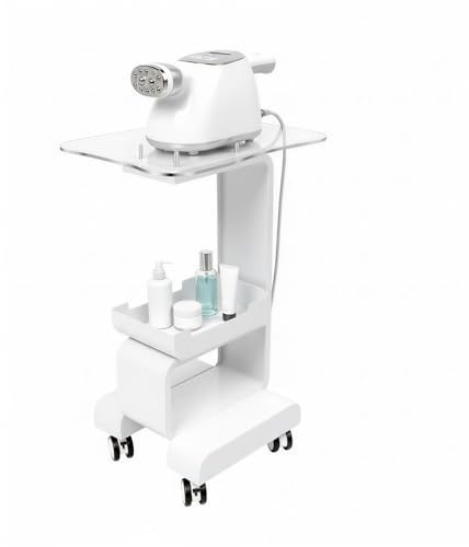 Carrello cosmetico da parrucchiere con cestino portaoggetti, per saloni di bellezza, ospedali, chirurgia plastica centri benessere case
