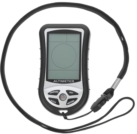 Sosoport Precision Outdoor Gear Compact Digital Barometer Compass and Temperature for Fishing Car and Boat Use
