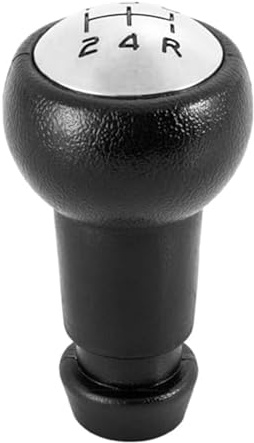 LMGMPOHOYY Pomo de cambio marchas Para Peugeot 206, 306, 307, 308, 406, 605, perilla de palanca de cambios de coche de 5 velocidades, palanca de cambios de 5 velocidades Cubierta palanca camb