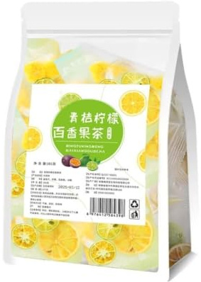 Bustine Singolarmente Di Tè Al Mandarino Verde, Limone E Frutto Della Passione, Da 100 G Ciascuno (10 X 10 Bustine). alla frutta(2pcs)