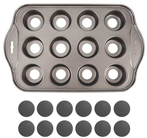 Leylor Kuchenform-Kohlenstoffstahl Mini Runde Käsekuchenform Antihaft DIY Backen Kuchenform Backformen Küchenutensilien