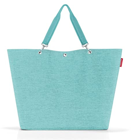 Reisenthel shopper XL twist ocean Geräumige Shopping Bag und edle Handtasche in einem Aus wasserabweisendem Material