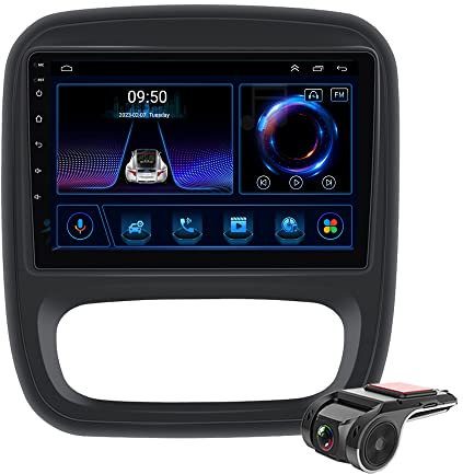 For Fiat Talento 2015-2019 9Android 11 Car Stereo DAB+Radio Carplay Head Unit GPS Sat Nav Android Auto Bluetooth Touch Screen Car Radio Multimedia Player GPS Navi WiFi USB OBD+DVR+SWC+FM/AM Radio
