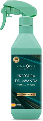Ambientador spray 500ml. perfume para hogar Sensaodor (Frescura de lavanda)