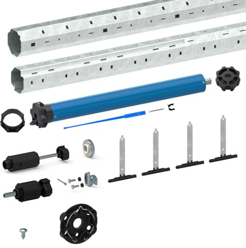 Kit de motorisation filaire pour volet roulant 40 kg - tube OCTO Ø 60 mm - 20 Nm