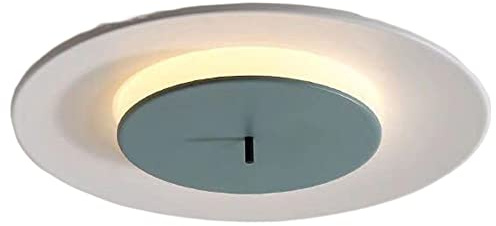 JMEDIC Lámpara De Techo LED para El Hogar De 18.1 Pulgadas Lámpara De Techo Empotrada De 6000K Lámpara De Techo Redonda Simple Y Moderna para Sala De Estar, Dormitorio, Estudio, Pasillo De Cocina