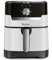Moulinex Easy Fry & Grill Inox, Friggitrice ad Aria, 4.2Litri, Cottura ad Aria e Griglia, 1400W, Friggitrice Senza Olio, 9 Programmi, Capacità Fino a 6 Persone, App per Ricette, argento, EZ501A​