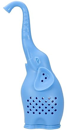 PRETYZOOM Teesieb Tee-Ei Diffusor Kräuterfilter Teesiebgerät Teeaufsatz Elefanten Teeblatt Sieb Tier Teezubereiter Filtersieb Filter
