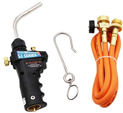 Eighosee Mapp Gas-Lötbrennerauslöser, -Zündauslöser, 1,5 m für alle Lötarbeiten