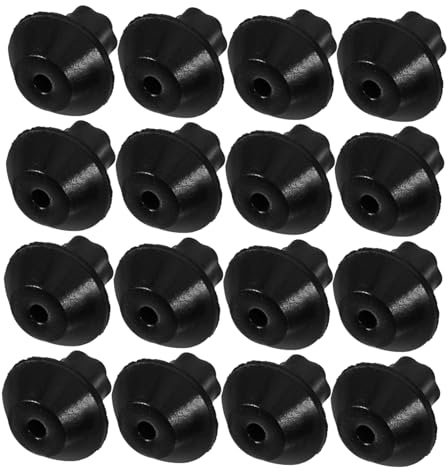 SEWOART Almohadillas de Goma Antideslizantes para Pies de Estufa de Gas, 16 Piezas, Fácil Instalación, Ideales para Proteger Rejillas y Fogones de Cocina