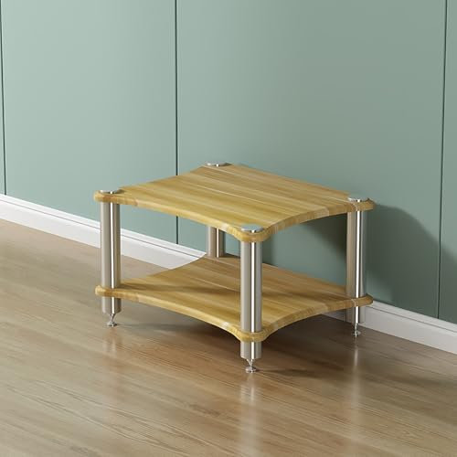 Genérico Soporte para estéreo, Soporte de Audio, Estante para Multimedia, Soporte para Consola de Videojuegos, Estante esquinero para Soporte de Medios AV, Estante para proyector, Torre de Soporte pa