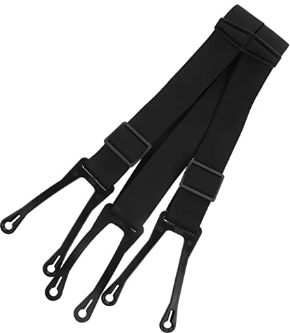 Beavorty Bretelles de Hockey Glace Antidérapantes, Ceinture Élastique en Polyester et Caoutchouc, Pliables, pour Entraînement
