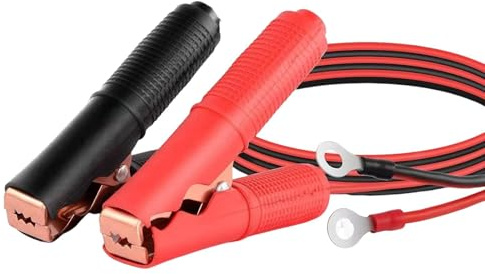 Cable de batería de coche - Cable de batería de metal con seguridad protectora | Kit de cables eléctricos de puente con clip de cocodrilo, cables de puente para vehículos automotrices SUV para