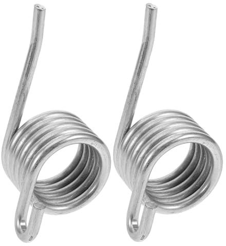 NIYANGLE 2 Pcs Commercial Mop Bucket Springs with Hook, Heavy Duty Extension Press Replacement for Mop Drain Basket Accessories in Cleaning Tools