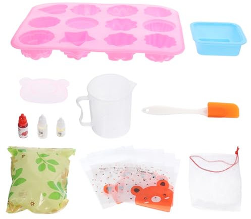 LALAFINA Seifenherstellungsset Diy Seifen-material Werkzeug Zum Selbermachen Von Handseife Mit Seifenbasis Pigment Und Essenz Für Anfänger Und Hobby