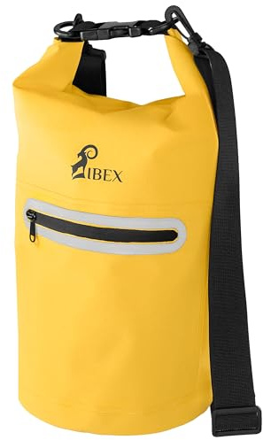 ZIEGER SCHNORR Drybag 10 Liter Gelb Tasche Seesack Packsack Wasserdicht