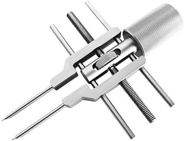 LeTkingok TYB-KT Herramienta Abierta de Llave Inglesa para Lentes, Removedor de Laboratorio Ajustable de 3-73MM Herramienta de Desmontaje Herramientas de Instalación Fija de Lentes