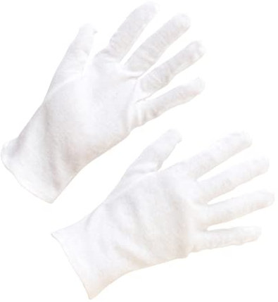 JEWEDECO 12paare Baumwollhandschuhe Für Und Schutz Arbeitshandschuhe Für Industrie Und Garten Schutzhandschuhe Für Feuchtigkeit Und Berührung Für Und Handarbeiten