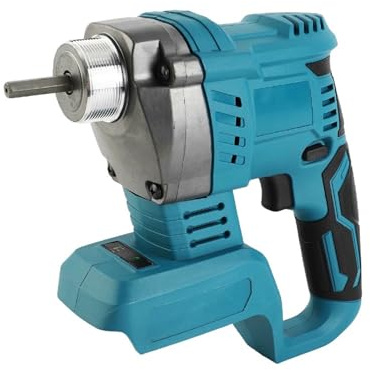 Motore vibrante, Vibratore For Calcestruzzo Elettrico Senza Fili, Compattatore, Strumento Portatile For La Miscelazione Del Cemento For 18-21 V,per tavolo di agitazione della sabbia(Set-1)