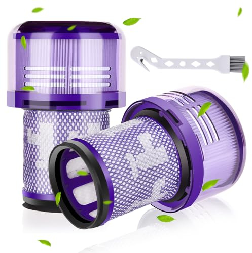V12 Filtro per Dyson V12 Detect Slim Absolute Complete Total Clean Extra Pro Plus Motorhead Aspirapolvere Filtri di Ricambio Accessori, Sostituire No.DY-971517-01