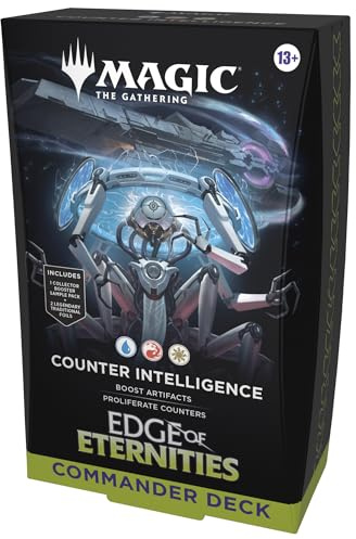 Mazo de Commander de El Confín de la Eternidad de Magic: The Gathering - La Inteligencia contraataca (Versión en Inglés)