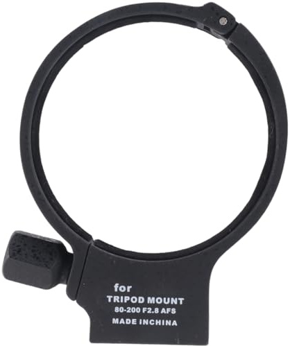 Agmoctz Anneau de Collier de de TréPied D'Objectif en MéTal pour AF-S 80-200Mm F/2.8D Ed Collier D'Objectif pour 70-300Mm F/4.5-5.6G SSM