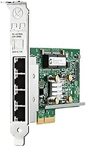 Hewlett Packard Enterprise Ethernet 1Gb 4-port 331T 1000 Mbit/s Interne - Cartes réseau (Interne, Avec fil, PCI Express, Ethernet, 1000 Mbit/s)