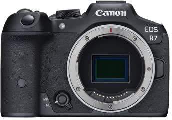 CANON EOS R7 Mirrorless Camera + EF-EOS R Ring - Black
