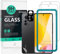 Ibywind Verre Trempé compatible avec Xiaomi 12 Lite 5G 6,55,vec Protecteur d'objectif de en métal,sans bulles
