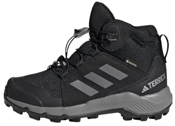 adidas Unisex Kinder Terrex Mid GTX Wanderschuhe, Core Black/Grey/Core Black, 36 2/3 EU