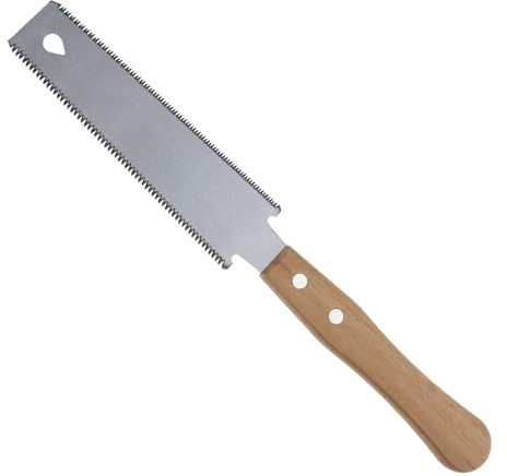 ECSiNG Sega a mano giapponese a doppio bordo 12/17 TPI taglio a filo sega SK5 intenore di carbonio per il taglio del giardino livellamento gambe del tavolo strumento per la lavorazione del